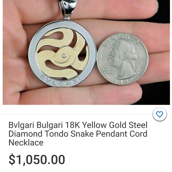 Bvlgari 18k gold, VS1 diamond and steel - Picture 3 of 5